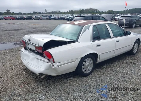 2004 Mercury Grand Marquis Ls z USA, uszkodzony, nr VIN 2MEFM75W14X601332